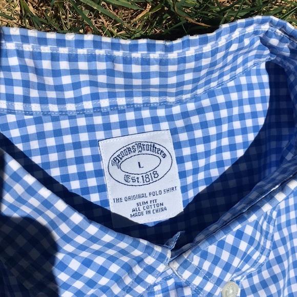Brooks Brothers Other - Blue & White gingham shirt from Brooks Brothers